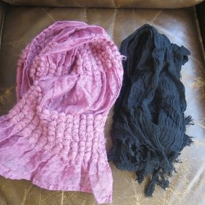 Scarf Bundle - Pink/Black
